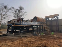 Línea de Procesamiento de Oro de Placer de 200 TPH, Conjunto Completo con Trommel, Canaleta y Mesa Vibratoria, Precio de Fábrica