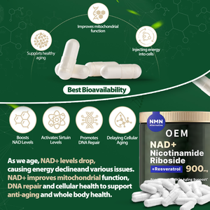 OEM NR900 - NAD+ Supplement For Skin Aging Support, Energy, And Focus - 80 Count - <strong>Vitamin</strong> &amp; Wellness Supplements