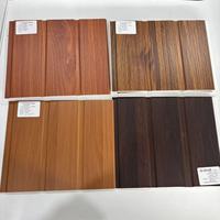 Panneau PVC Moderne Économique et Étanche, Alternative au Bois Massif, Design Graphique à 3 Rainures, Matériau de Rénovation pour Toute la Maison