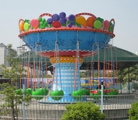 Attraction la plus populaire Foraine a Vendre Amusement Park Rides Thrill Swing Chair Ride Flying Chair for Sales
