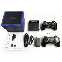 Consola X6 Magic Game Box Plus 4K para TV, juegos Retro familiares con más de 10000 juegos 3D, mando inalámbrico Dual de 2,4G