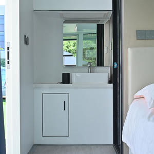 Cabaña de Acero Ligero para Vacaciones, Estilo Tiny House, Ideal para Luna de Miel, Diseño de Loft, Casa de Verano Impermeable y Moderna - Product Image 3