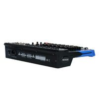 Console de Mixage DJ Professionnelle GMC-KM8, Table Sonore à 8 Canaux, Enregistrement USB-B, 256 Effets DSP, Alimentation Fantôme 48V