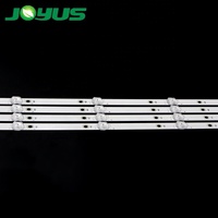 TV LED Smart 4K Sharp 50 Inci Desain Pribadi Lampu Latar Putih Dingin untuk Baru atau Pengganti LB50093 V0 V1DC3v 9leds 4pcs/tv