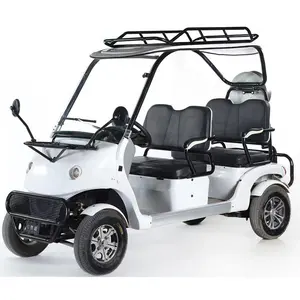 Hochwertige faltbare Elektrofahrzeuge Lithium-Akku 500 W 60 V niedriges Tempo Elektrofahrzeug für Ältere 4-Rad-Golfwagen