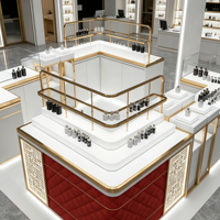 Vitrine de Luxe Personnalisée pour Parfums avec Éclairage LED, Vitrine en Verre Multifonctionnelle, Présentoirs de Magasin de Détail OEM ODM pour Showroom