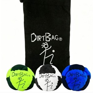 Juego de 3 Pelotas de Fútbol Americano DIRTBAG Rellenas de Arena, Pelotas de Gamuza Sintética Resistentes con Bolsa de Almacenamiento - Product Image 5