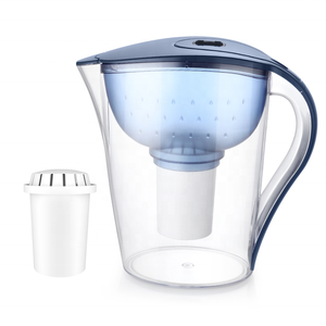 إبريق فلتر مياه يدوي محمول سعة 3.5 لتر، بلاستيك أبيض، مزود بقطع غيار مجانية لمدة 3 أشهر (يتوقف ذلك على سعة 3.5 لتر) - Product Image 1