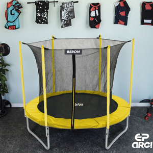 <span class=keywords><strong>Precio</strong></span> de fábrica, trampolín <span class=keywords><strong>grande</strong></span> para interiores con recinto de red de seguridad, trampolín resistente para niños para parque infantil en casa - Product Image 4