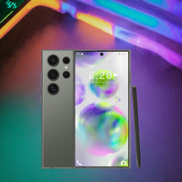 Smartphone S24 Ultra 5G LTE/CDMA Android 15 Deca Core MTK 7,3 pouces OLED HD+ 144Hz 108MP 16 Go 1 To Double SIM Charge rapide 65W