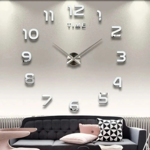 <span class=keywords><strong>Reloj</strong></span> <span class=keywords><strong>de</strong></span> <span class=keywords><strong>pared</strong></span> Digital <span class=keywords><strong>de</strong></span> acrílico 3D, diseño <span class=keywords><strong>de</strong></span> números romanos, <span class=keywords><strong>reloj</strong></span> <span class=keywords><strong>de</strong></span> <span class=keywords><strong>pared</strong></span> con espejo, relojes autoadhesivos redondos grandes a la moda DIY - Product Image 2