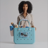 Sac de plage EVA personnalisé avec logo 2026, étanche, léger, pour camping en plein air, piscine, bateau, sport, voyage, imprimé