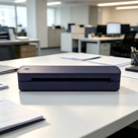 DiligenCe A4 Printer Dokumen Kantor Foto Tato Mini BT USB Nirkabel Thermal Langsung Barcode Portabel Genggam ESC