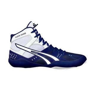 Customized black gym sports athletic wrestling shoes professional wrestling training shoes for men