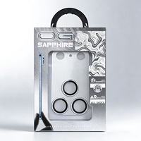Protection d'objectif d'appareil photo en verre trempé anti-rayures pour iPhone 17 18 Pro Max 17 Air, film de protection métallique pour objectif