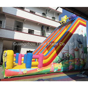 Kommerzielles Thema aufblasbares Sprungbrett mit Rutsche Kinder aufblasbare Wasser rutschen Kanada - Product Image 3