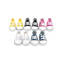 Vente en gros de chaussures de sport pour poupées de 18 pouces, chaussures de tennis en plastique, jouet DIY pour poupées de 18 pouces