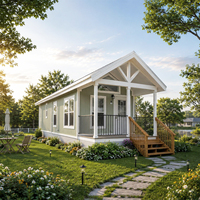 Maison préfabriquée à conception personnalisée, en kit, avec une isolation thermique élevée et une installation rapide pour les projets de location de logements familiaux