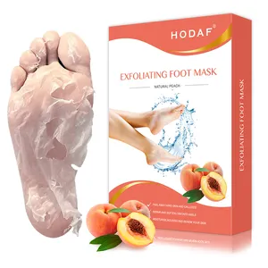 Maschera per la buccia del piede alla lavanda HODAF maschera per i piedi idratante esfoliante per donne e uomini