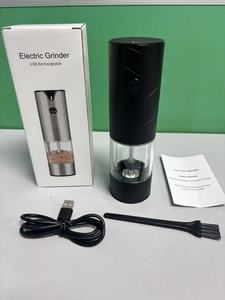 Nuevo Molinillo Eléctrico Inteligente USB para Sal y Pimienta, Recargable, Juego de Molinillos de Pimienta - Product Image 6