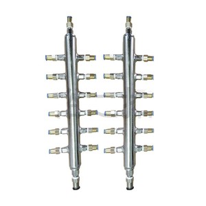 ตัวจ่ายลมสแตนเลส 304 KFQ ชุดจ่ายลมสำหรับชิ้นส่วนอุปกรณ์แก๊ส - Product Image 4