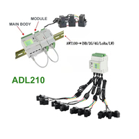 Compteur multi-circuits Acrel ADW200-D16-4S pour module CT multi-canaux, compteur d'énergie intelligent IoT sans fil avec écran LCD