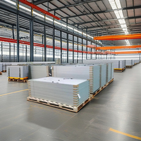 575-600W Usine Directement Eu Stock Jinko Panneaux Solaires Bifacial 580w 590w Module Solaire Mono Demi-Cellule pour Système de Stockage d'Énergie