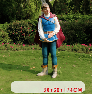 屋外大型グラスファイバー樹脂製漫画アニメ白雪姫七人の小人彫刻 - Product Image 5