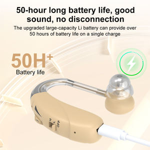 Alat Bantu Dengar BTE 2-Kanal Isi Ulang Harga Pabrik Murah, Peredam Kebisingan, Desain Ramah Lingkungan untuk Gangguan Pendengaran Ringan hingga Sedang - Product Image 3