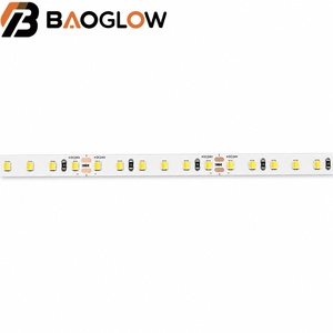 Bande LED 2835 résistante aux hautes températures 120 LED/m 24V 10W/m 8mm sur circuit argenté 20m sans chute de tension 2700K 6500K pour intérieur - Product Image 4