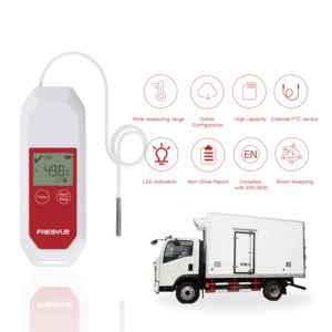 Herbruikbare Koude Keten Temperatuur Logger Met Externe Sonde, -50 ° C Monitoring Voor Voedsel & Farma - Product Image 3