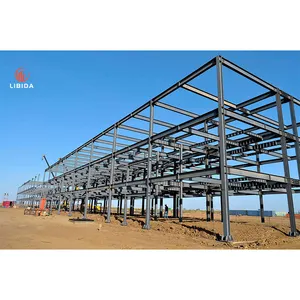 Low Cost Building Construction Materials Industrial Factory workshop Shed Warehouse Barn Design Steel Structure for sale