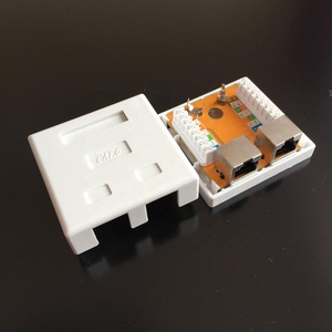 RJ45 Shielded Dual Port Cat.6 Mạng Bề Mặt Núi Box - Product Image 2
