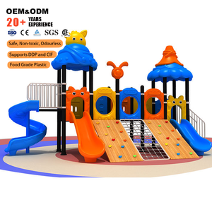Sân Chơi Ngoài Trời Trường Vườn Trẻ Em Trượt Nhựa Trượt Leo Núi Tường Vui Chơi Giải Trí Công Viên Trượt Công Viên Thể Thao Trượt Đu Bộ - Product Image 3