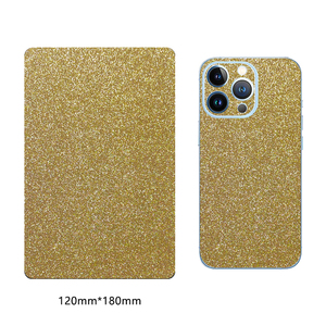 3D Flash kim cương trở lại phim điện thoại di động da Sticker Hydrogel phim máy cắt vật liệu - Product Image 3