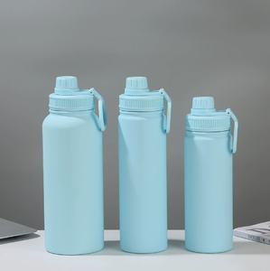 500ml 750ml 1000ml Capacity Stainless Steel Water <b>Bottle</b> With Screw Cap - Product Image 3