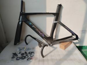 เฟรมจักรยานเสือหมอบคาร์บอนไฟเบอร์รุ่นใหม่ TFSA JH10 Disc T800 พร้อมแฮนด์คาร์บอนไฟเบอร์ในตัว EPS สำหรับจักรยานแข่ง - Product Image 5