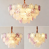 Lustre DUOMEIJU pour filles, pour salon, plafond, fleurs en cristal blanc, lustre moderne suspendu, luminaire LED pour la maison