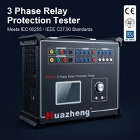 Huazheng 3 Phase Relay protection Testing Instrument Secondary Current Injection Relay Tester Auto Relay Test Set