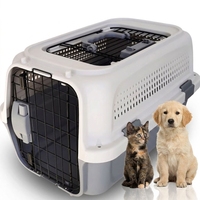BH-2 Nouveau Design Portable En Plastique Avion Chien Flight Case Compagnies Aériennes Voyage Pet Transport Cage