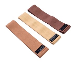 成莫运动<span class=keywords><strong>3</strong></span>合1定制印花臀部乳胶阻力带环弹性运动健身房瑜伽健身锻炼弹力带套装 - Product Image 2