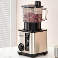 VENTE CHAUDE Batteur Mélangeur Commercial SilverCrest Robuste et Polyvalent 8-en-1 pour Cuisine Professionnelle, 4L, Extracteur de Jus, Robot Culinaire