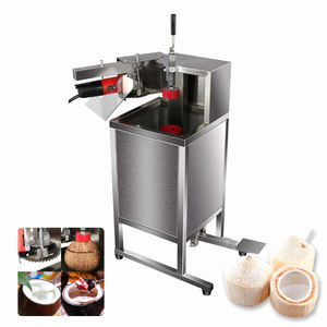 Máquina Eléctrica Semiautomática para Abrir Cocos, Máquina para Cortar la Parte Superior del Coco - Product Image 1
