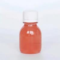 Botella Ecológica de PET de 60 ml (2 oz) para Jugo, Leche o Bebidas, con Tapa de Rosca y Serigrafía, Ideal para Muestras