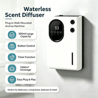 Diffuseur d'arômes électrique haut de gamme sans eau à deux fluides, mural |   Vente en gros B2B pour usage hôtelier, domestique et commercial