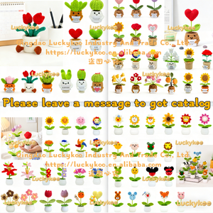 Venta al por Mayor de Muñecos de Ganchillo Hechos a Mano, Varios Estilos Kawaii, Muñecos de Apoyo Emocional, Decoración Amigurumi, Juguetes para Niños, Novedad 2026 - Product Image 4