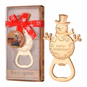 Ouvre-bouteille en forme de sapin de Noël, ouvre-bouteilles à thème de Noël, cadeaux pour les fêtes d'adultes, cadeau promotionnel - Product Image 1