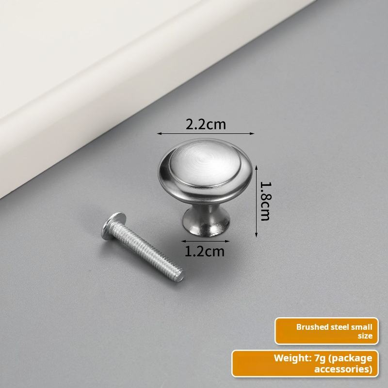 Small (brushed silver)