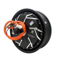 Moteur magnétique en acier DKMOTOR haute puissance et haute vitesse 5000W DKYS 12\" pour motos électriques, améliore l'efficacité énergétique