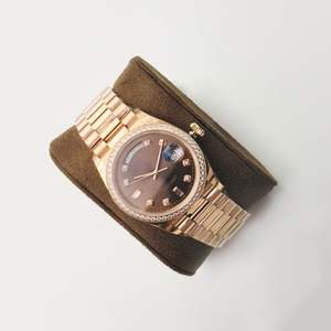 Montre-bracelet en or pour femme, mécanique automatique, de luxe, étanche, avec affichage de la date, idéale comme cadeau - Product Image 6